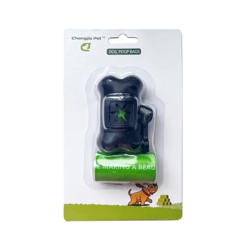 Dog Poop Bags with dispenser Blister Refill Pack (5).jpg